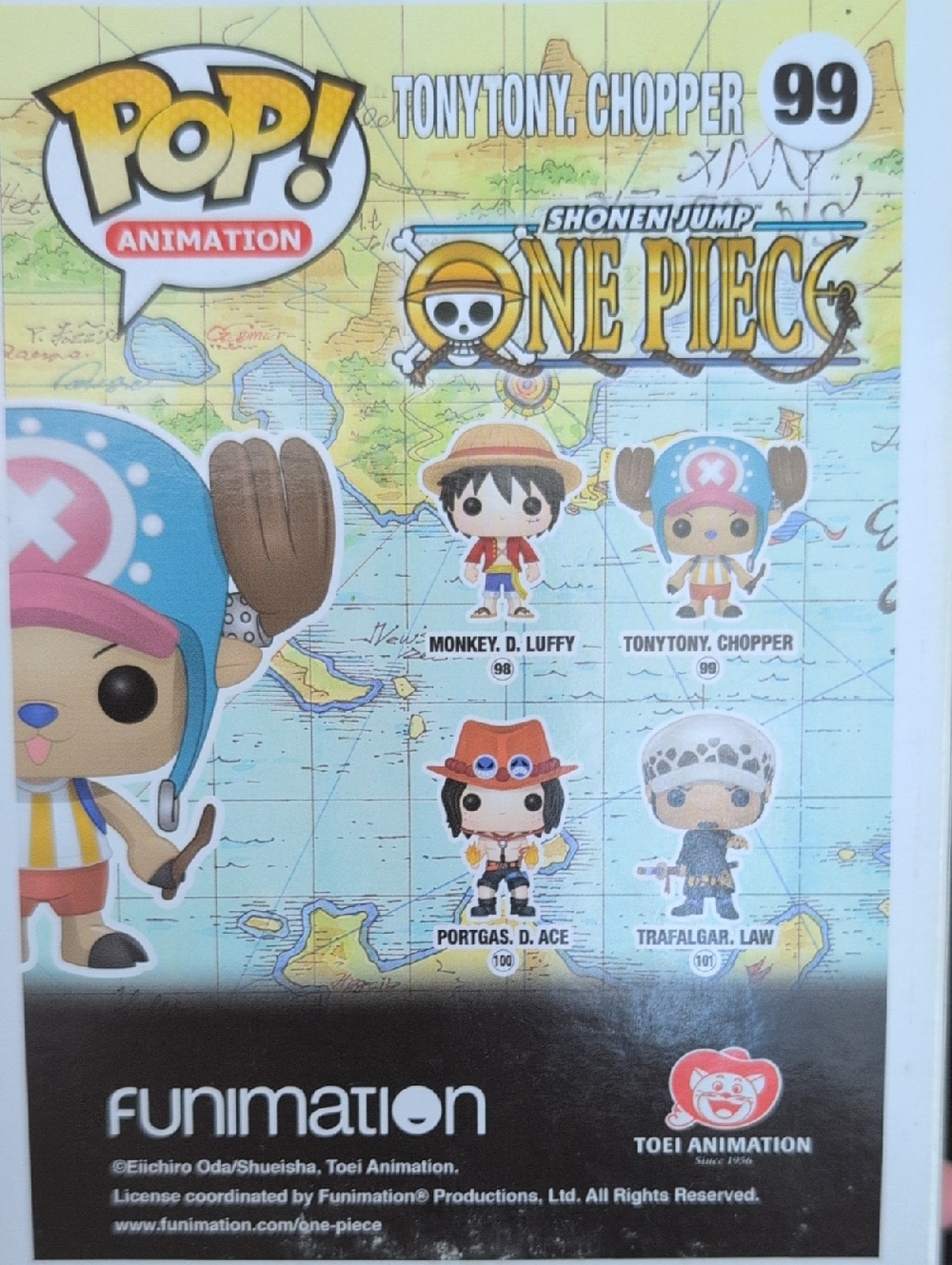 Funko Pop! One Piece Set Of 5